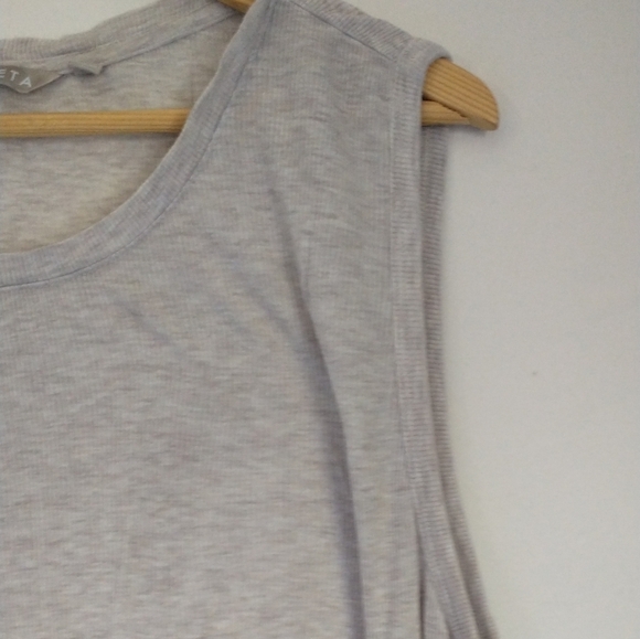 Athleta Light Gray Tank Top - Picture 3 of 5